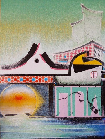 施景文新文人畫最新作品