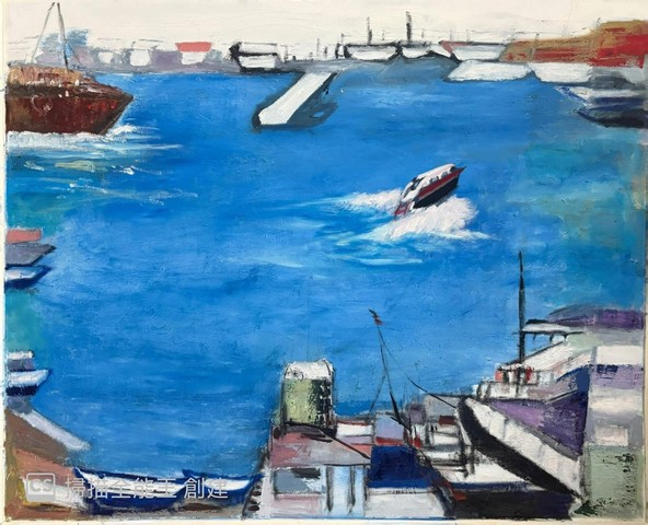 臺中市藝術家學2026會員聯展_吳春金_油畫.